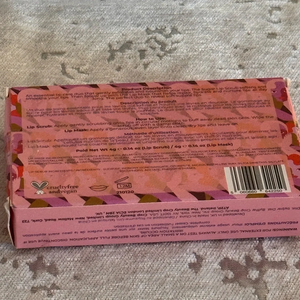 KNDR Beauty Lip Mask and Scrub Set